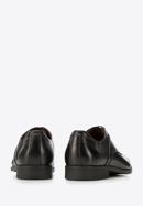 Derby-Schuhe aus Leder mit geprägter Fersenkappe, schwarz, 94-M-907-1-39, Bild 5