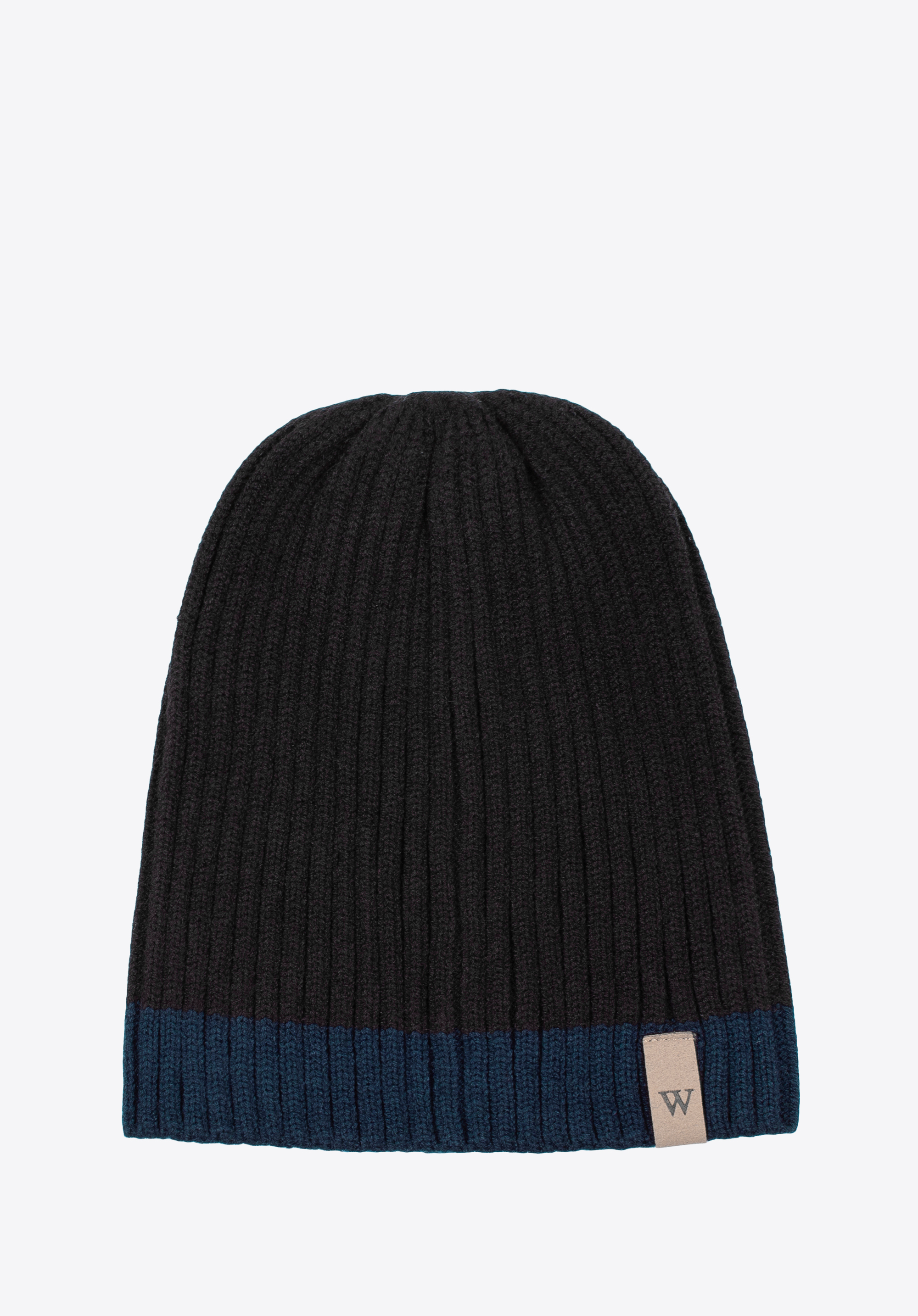 Herren-Winterset mit breitem Gürtel, schwarz-dunkelblau, 97-HF-010-17, Bild 1