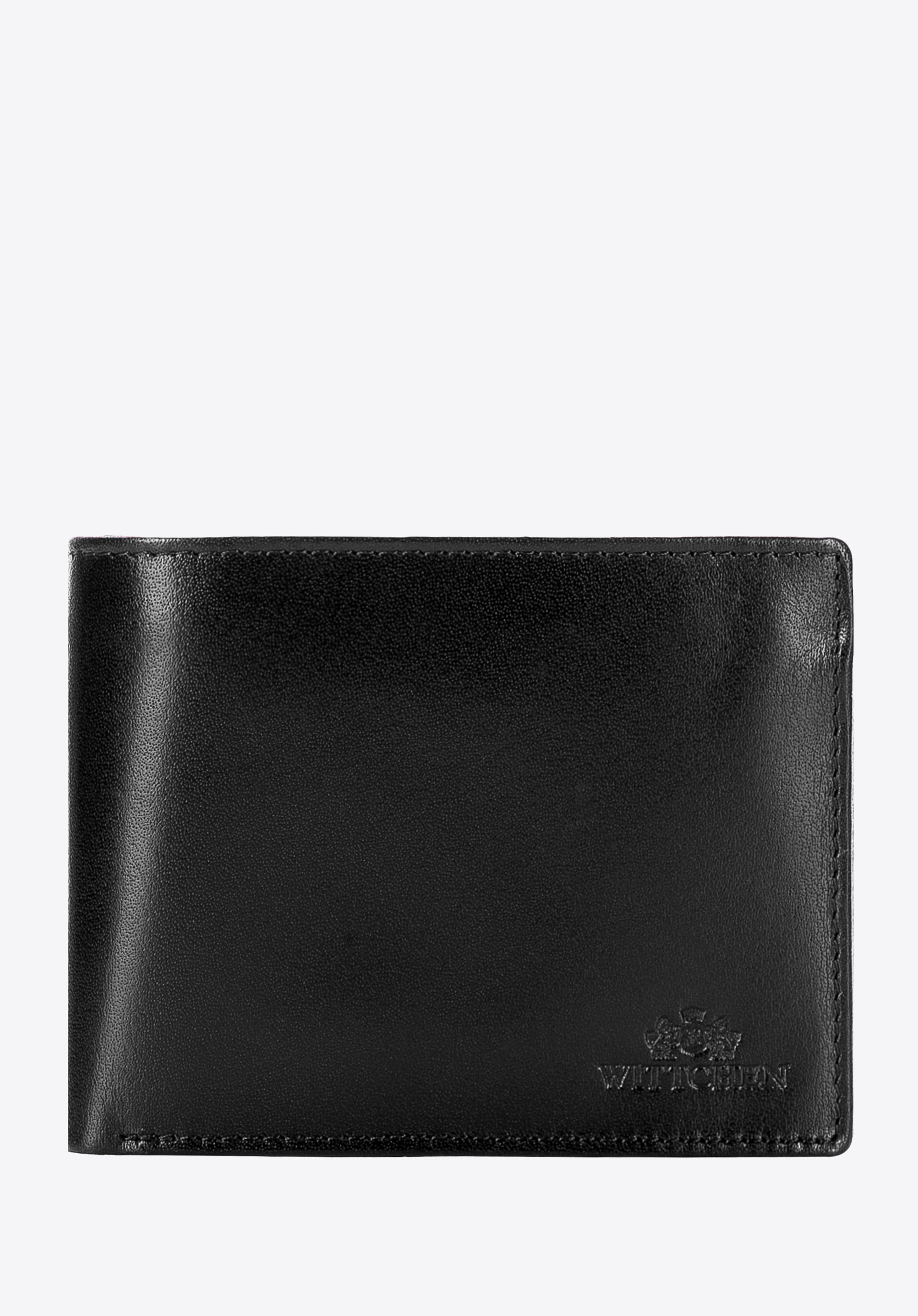 ELEGANTE GELDBÖRSE FÜR DAMEN AUS LEDER, schwarz, 26-1-040-1, Bild 1