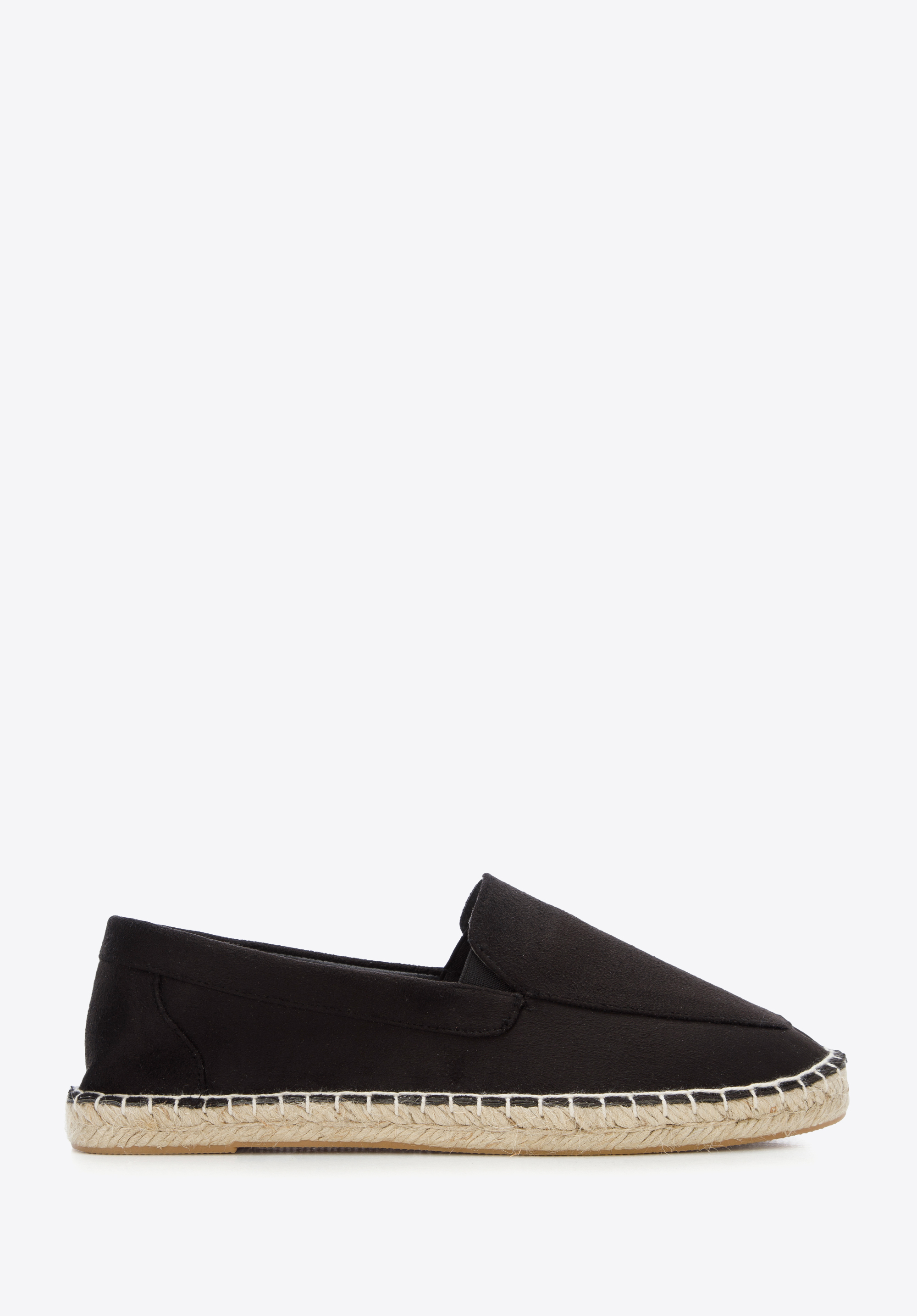 Damen-Espadrilles aus Öko-Wildleder, schwarz, 96-DP-800-1-39, Bild 1