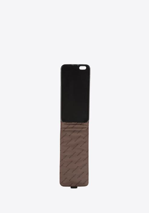 Etui für iPhone 6 Plus aus Lackleder, schwarz, 25-2-502-3, Bild 2