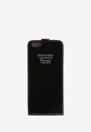 Etui für iPhone 6 Plus aus Lackleder, schwarz, 25-2-502-3, Bild 4