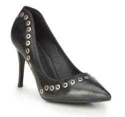 Frauen Schuhe, schwarz, 87-D-925-1-40, Bild 1