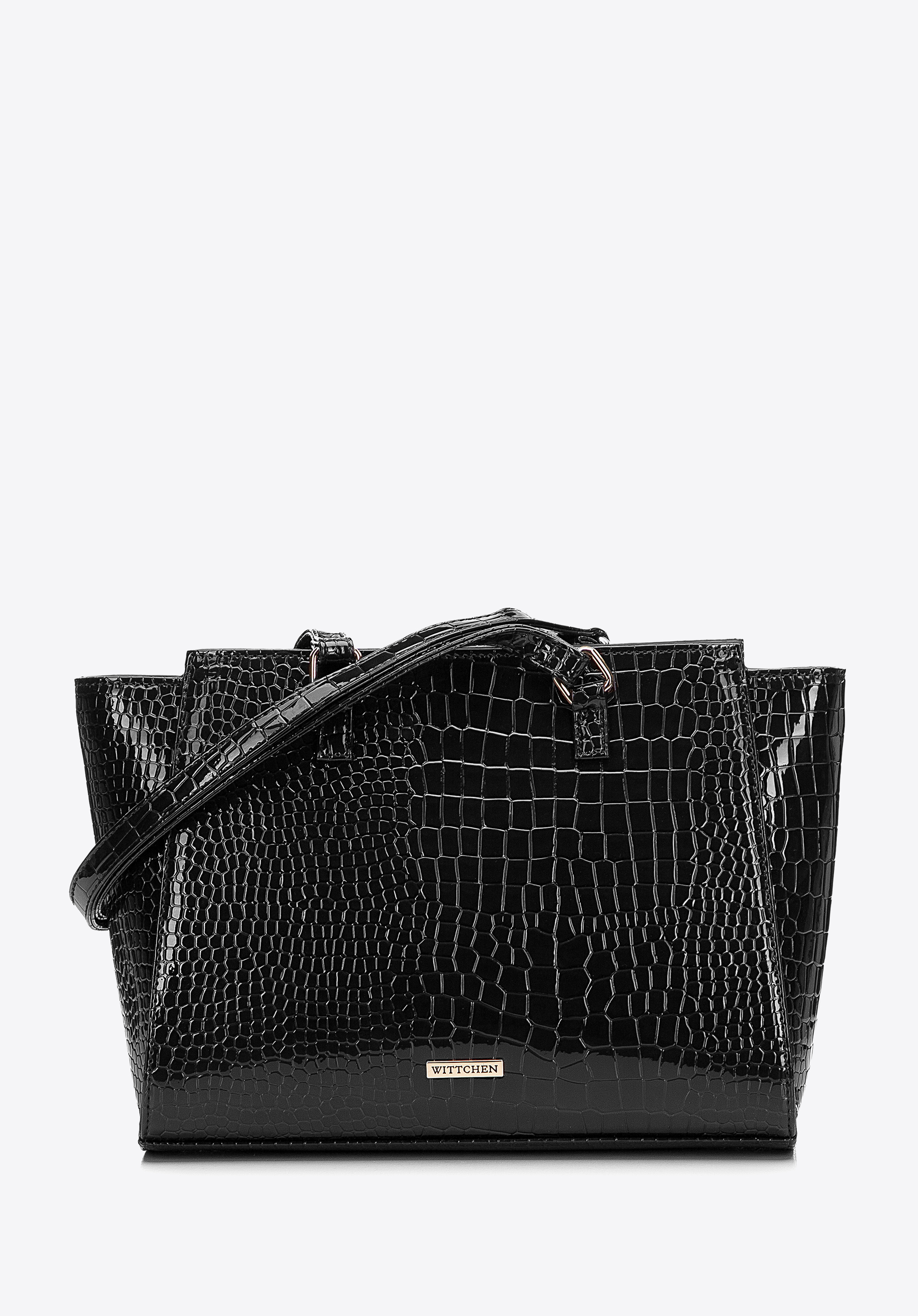 Mittelgroße Damenhandtasche.
