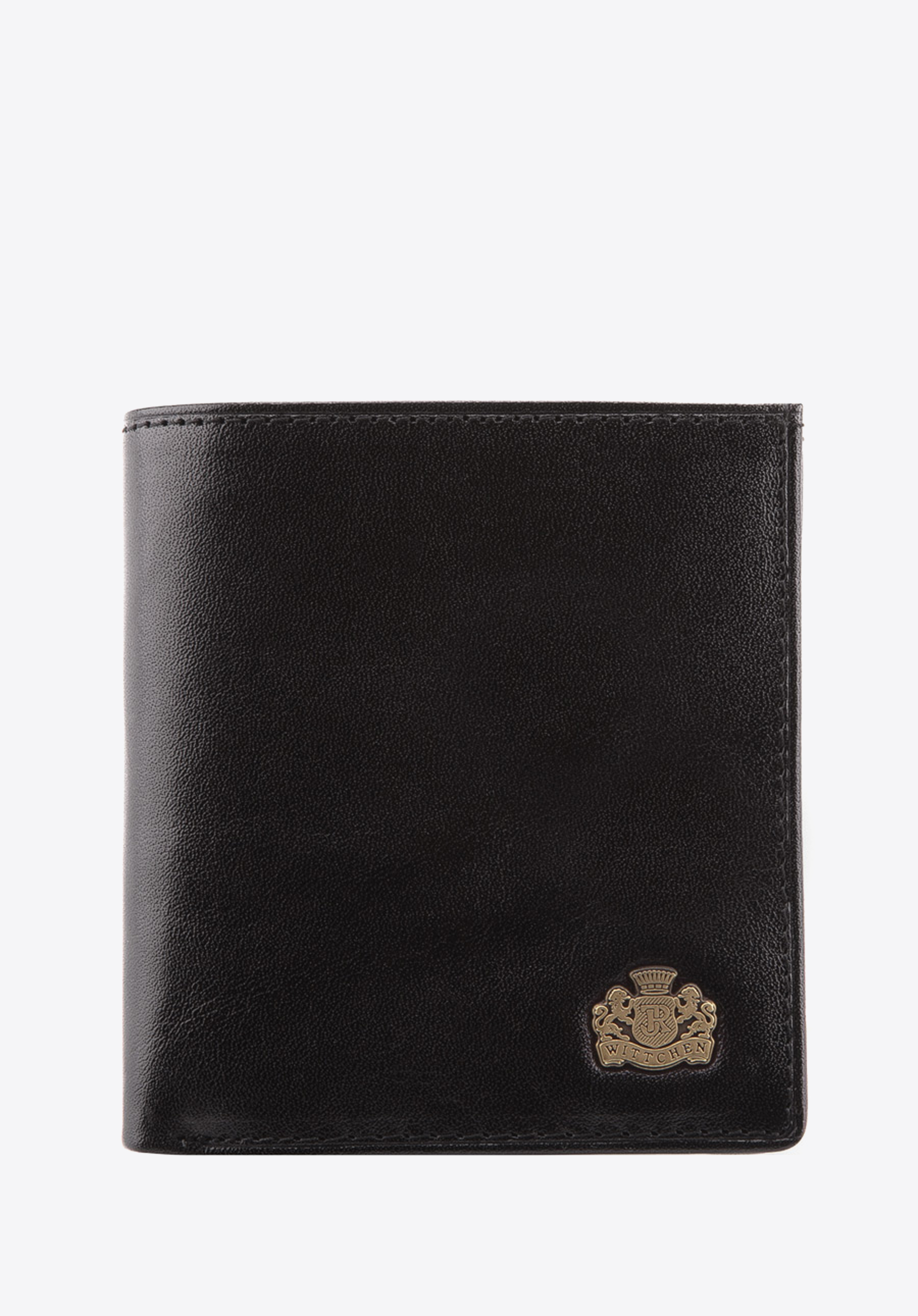 Kleine Geldbörse aus Leder, schwarz, 10-1-065-1, Bild 1