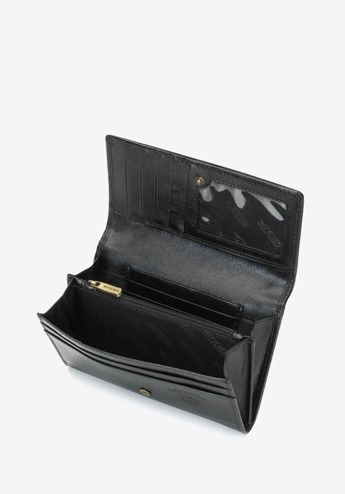Geldbörse aus Leder, schwarz, 21-1-036-L10, Bild 3