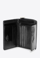 Geldbörse aus Leder mit Klappe, schwarz, 10-1-211-1M, Bild 3