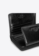Geldbörse aus Leder mit Klappe, schwarz, 10-1-211-1M, Bild 5