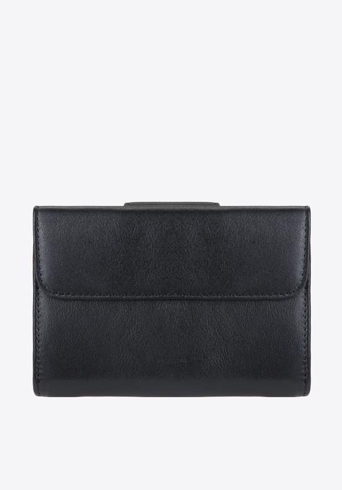 Geldbörse für Damen mit elegantem Druckknopf, schwarz, 14-1-048-L5, Bild 6