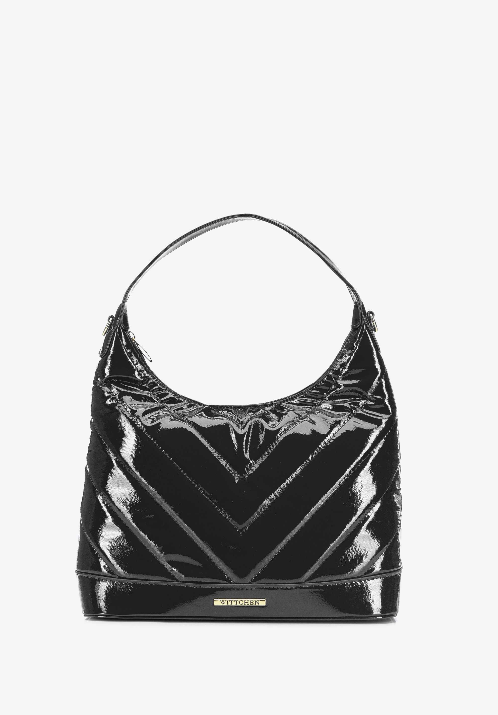 Gesteppte Hobo-Tasche, schwarz, 93-4Y-409-1, Bild 1