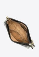 Baguette-Tasche mit Kette, schwarz-gold, 93-4Y-421-6, Bild 4