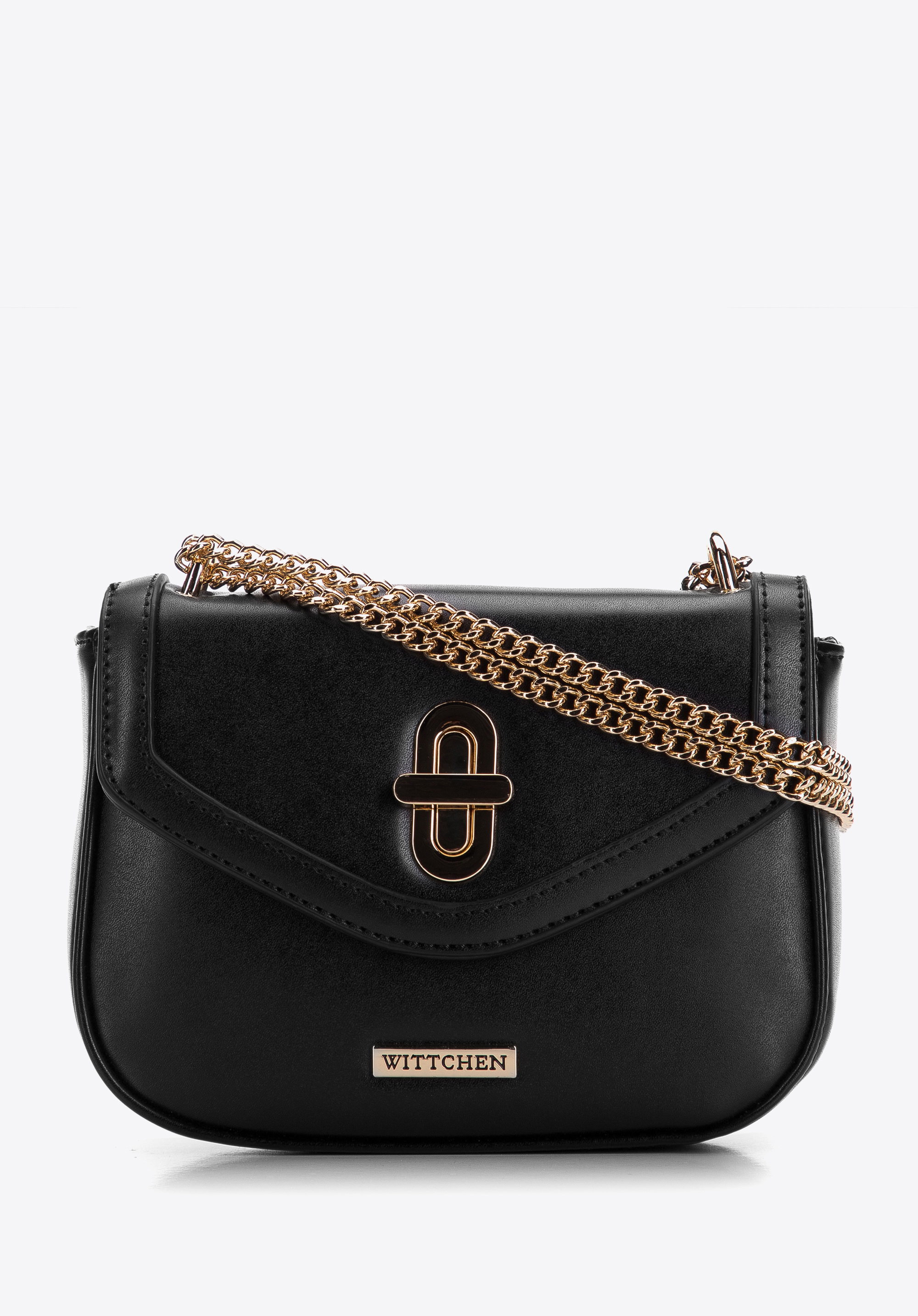 Damenhandtasche aus Öko-Leder mit Kette