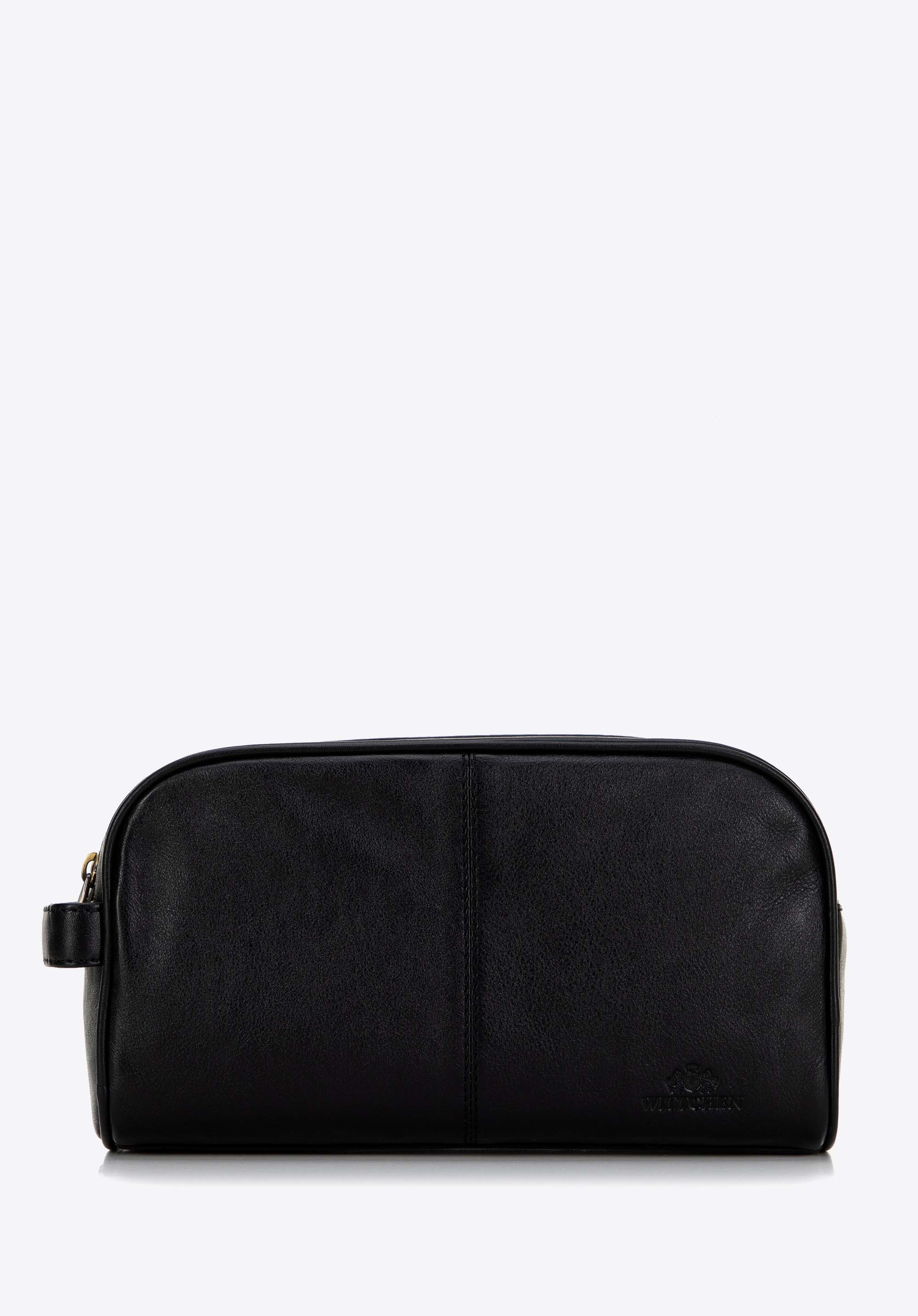 Kosmetiktasche, schwarz-gold, 14-3-328-1G, Bild 1