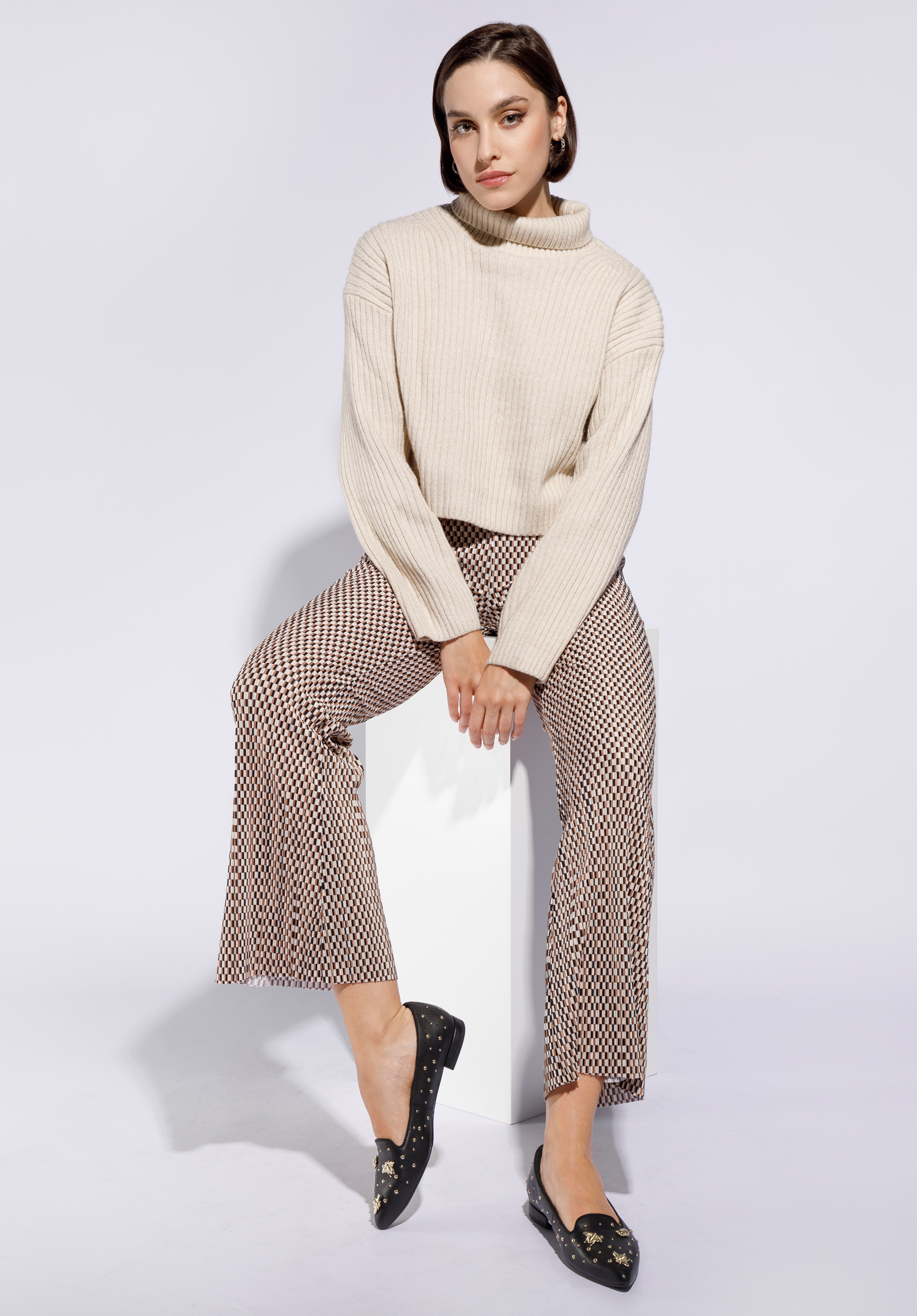 Lords aus Leder mit Insekten, schwarz-gold, 95-D-505-1G-37, Bild 1