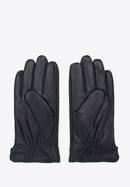 Herrenhandschuhe aus Leder, schwarz-grau, 39-6-714-1-V, Bild 2