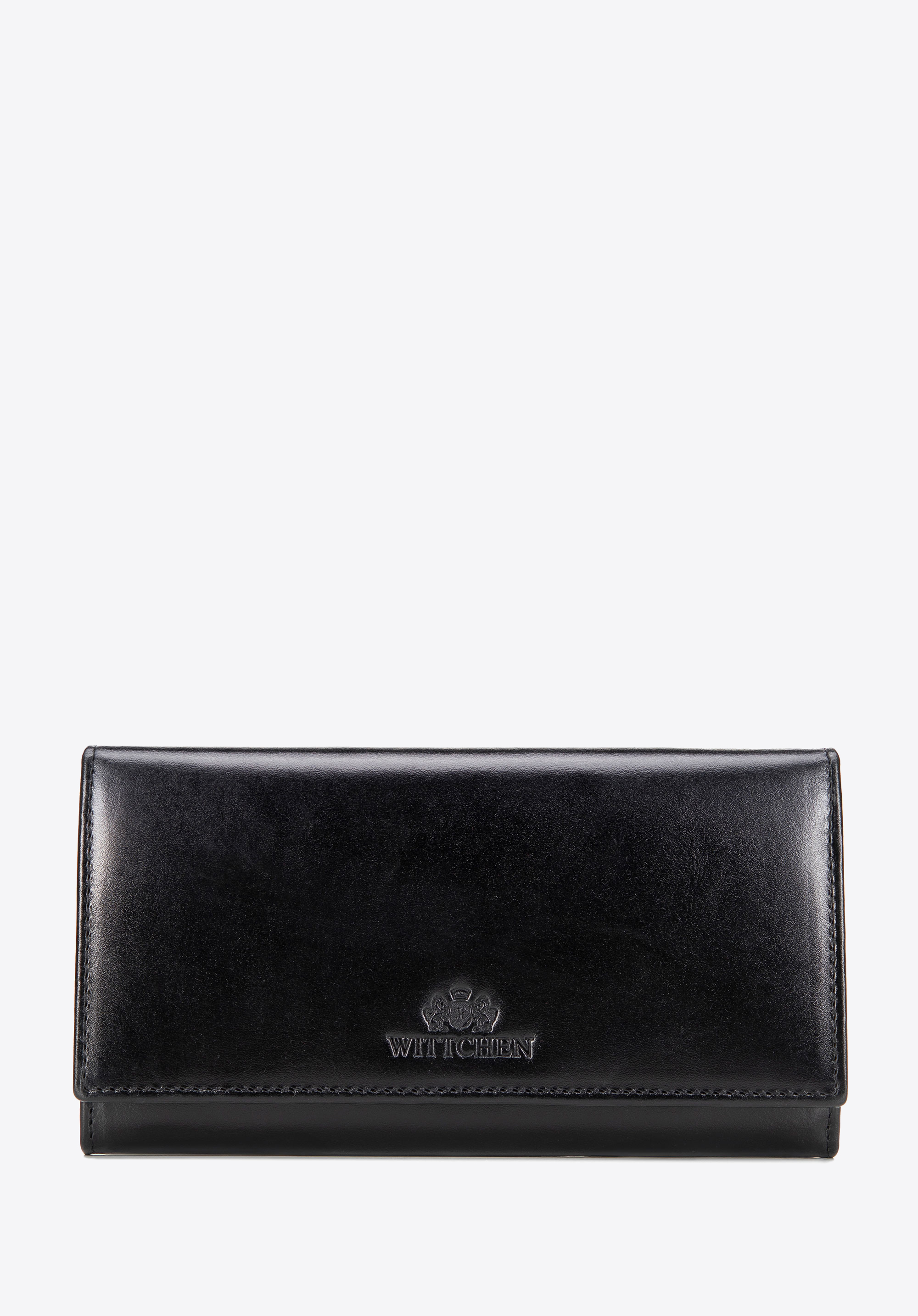 Große Lederbrieftasche, schwarz, 21-1-075-L10, Bild 1