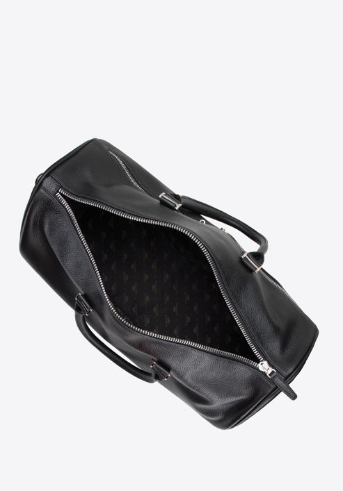 Große Reisetasche aus Leder, schwarz, 95-4U-003-11, Bild 4