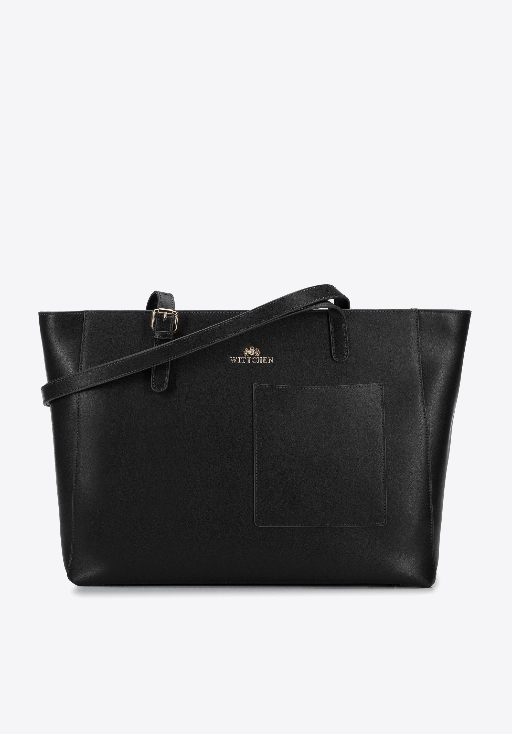 Große Shopper-Tasche aus Leder
