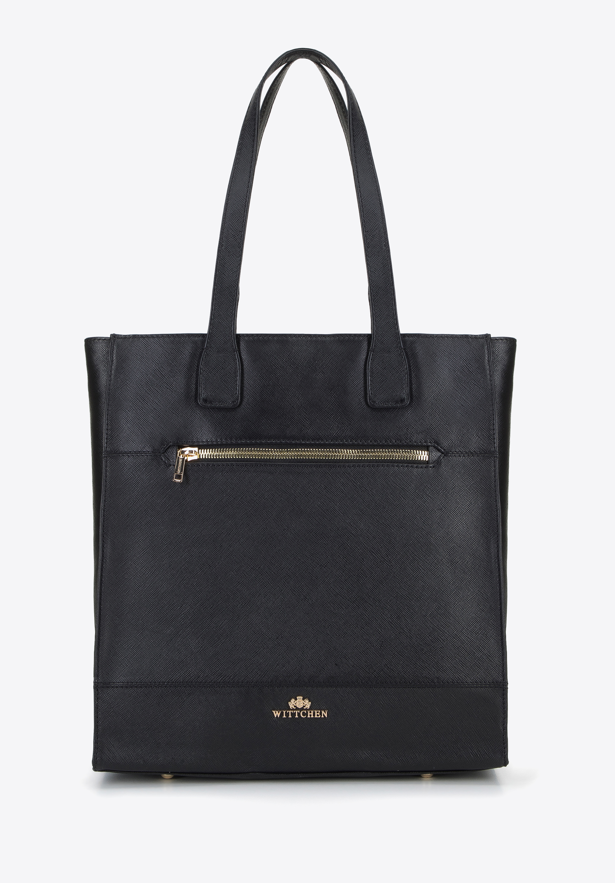Große Shopper-Tasche aus Saffiano-Leder