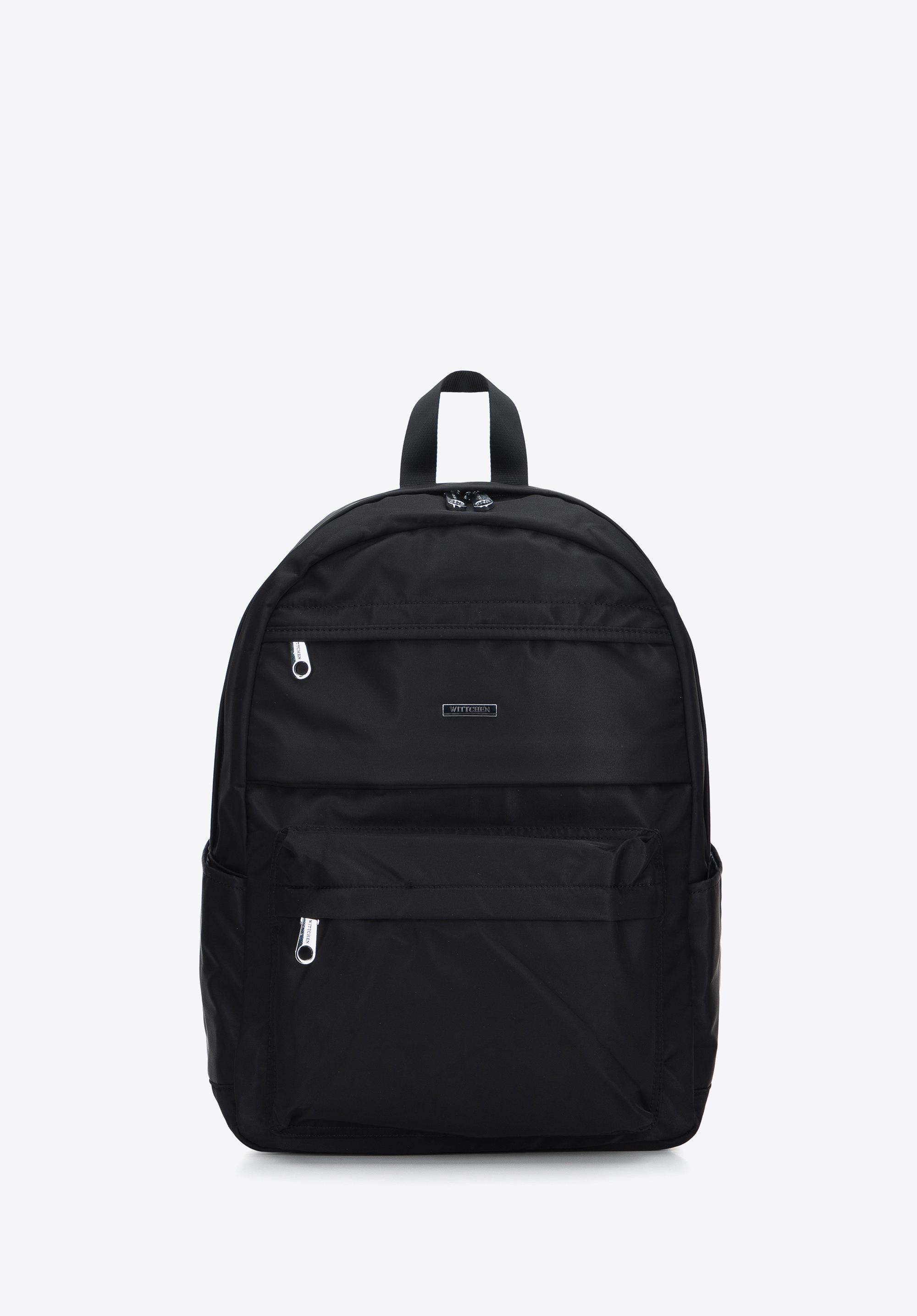 Großer Rucksack aus Nylon, schwarz, 94-4Y-113-1, Bild 1