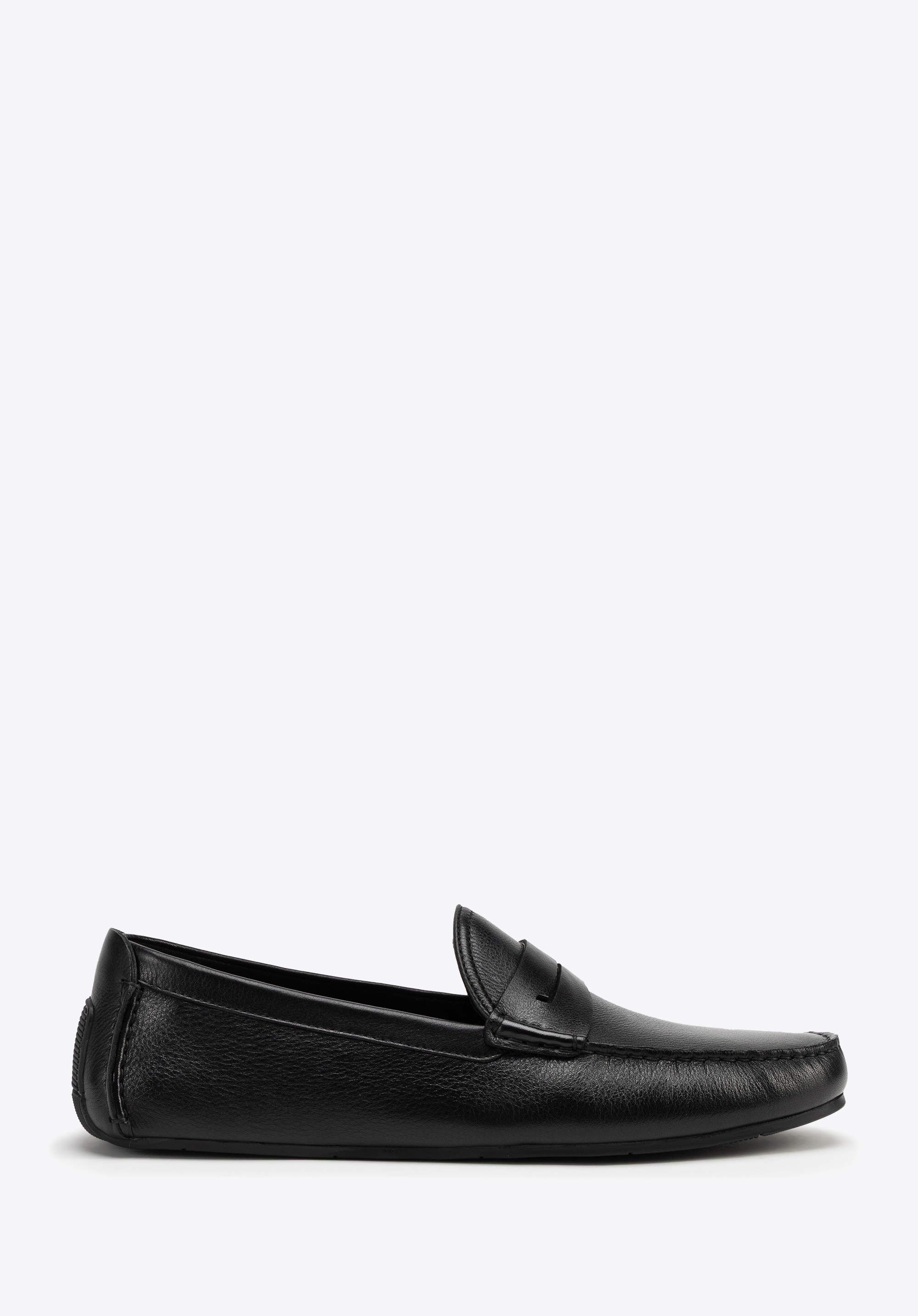 Halbschuhe aus Leder für Herren, schwarz, 100-M-505-1-39, Bild 1