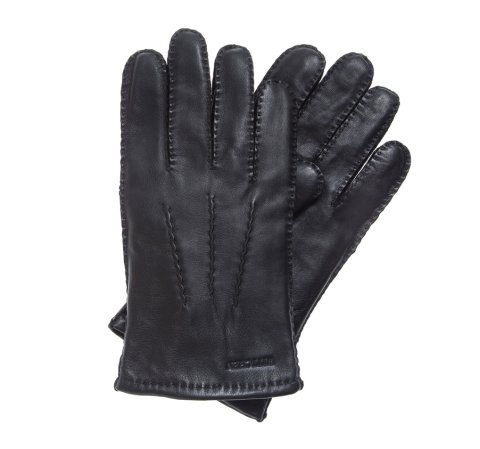 Herrenhandschuhe aus Leder, schwarz, 39-6-712-1-L, Bild 1