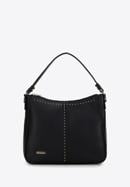 Handtasche für Frauen mit Nieten, schwarz, 98-4Y-603-5, Bild 1