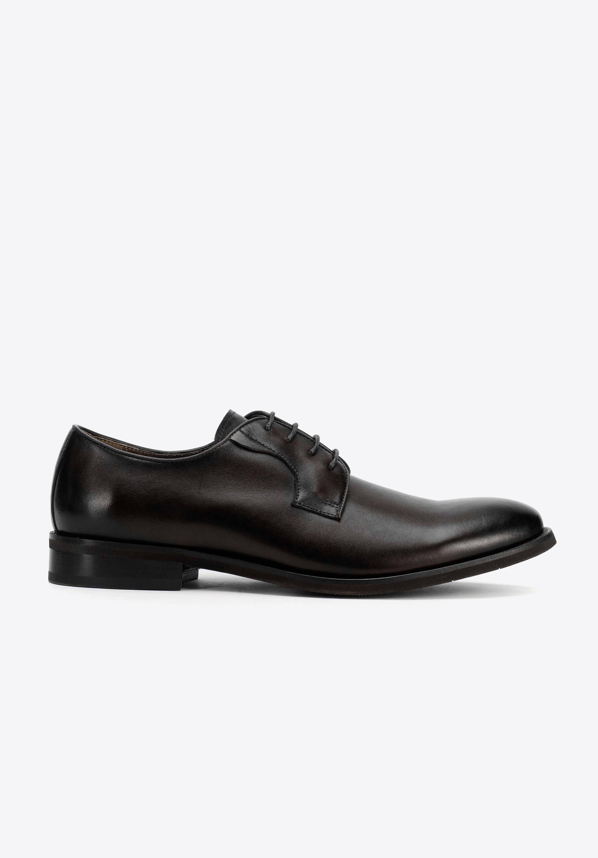 Herren- Anzugschuhe aus Leder, schwarz, 93-M-524-1-40, Bild 1