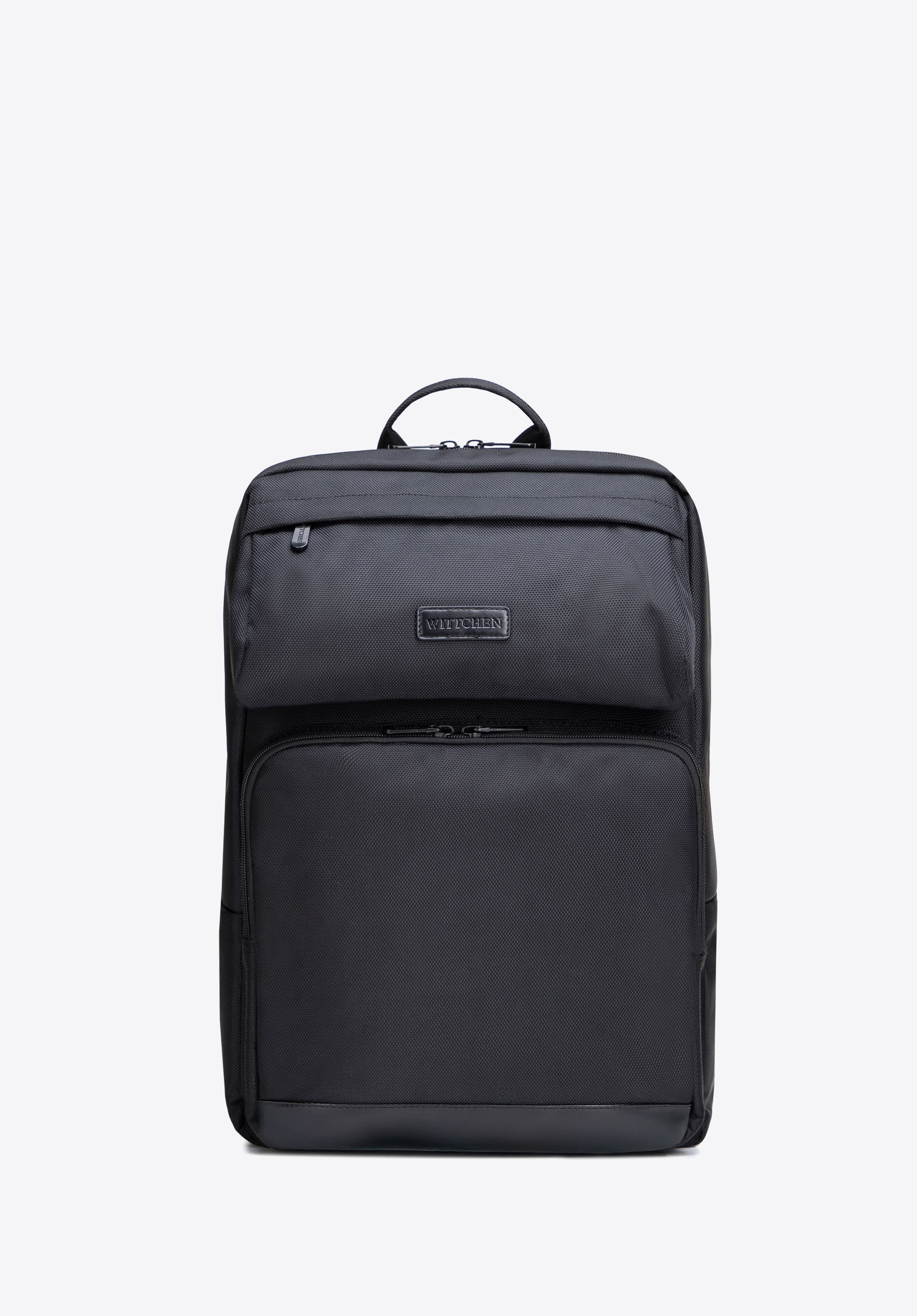 Herren-Flugreiserucksack mit 15,6-Zoll-Laptopfach, schwarz, 98-3P-101-1D, Bild 1