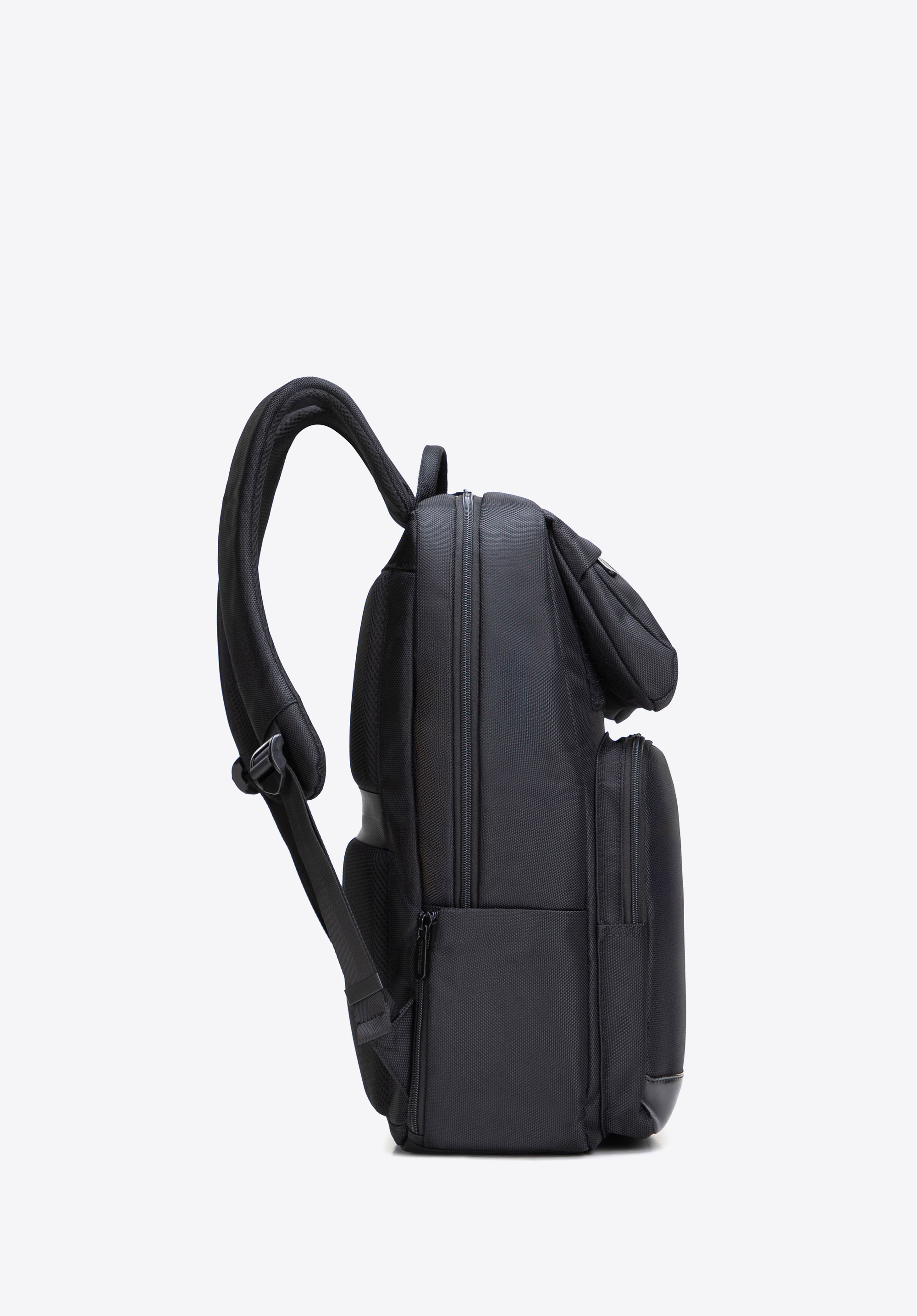 Herren-Flugreiserucksack mit 15,6-Zoll-Laptopfach, schwarz, 98-3P-101-1D, Bild 1