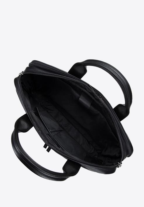 Herren-Laptoptasche mit zusätzlichem Fach, schwarz, 95-3P-002-1D, Bild 3