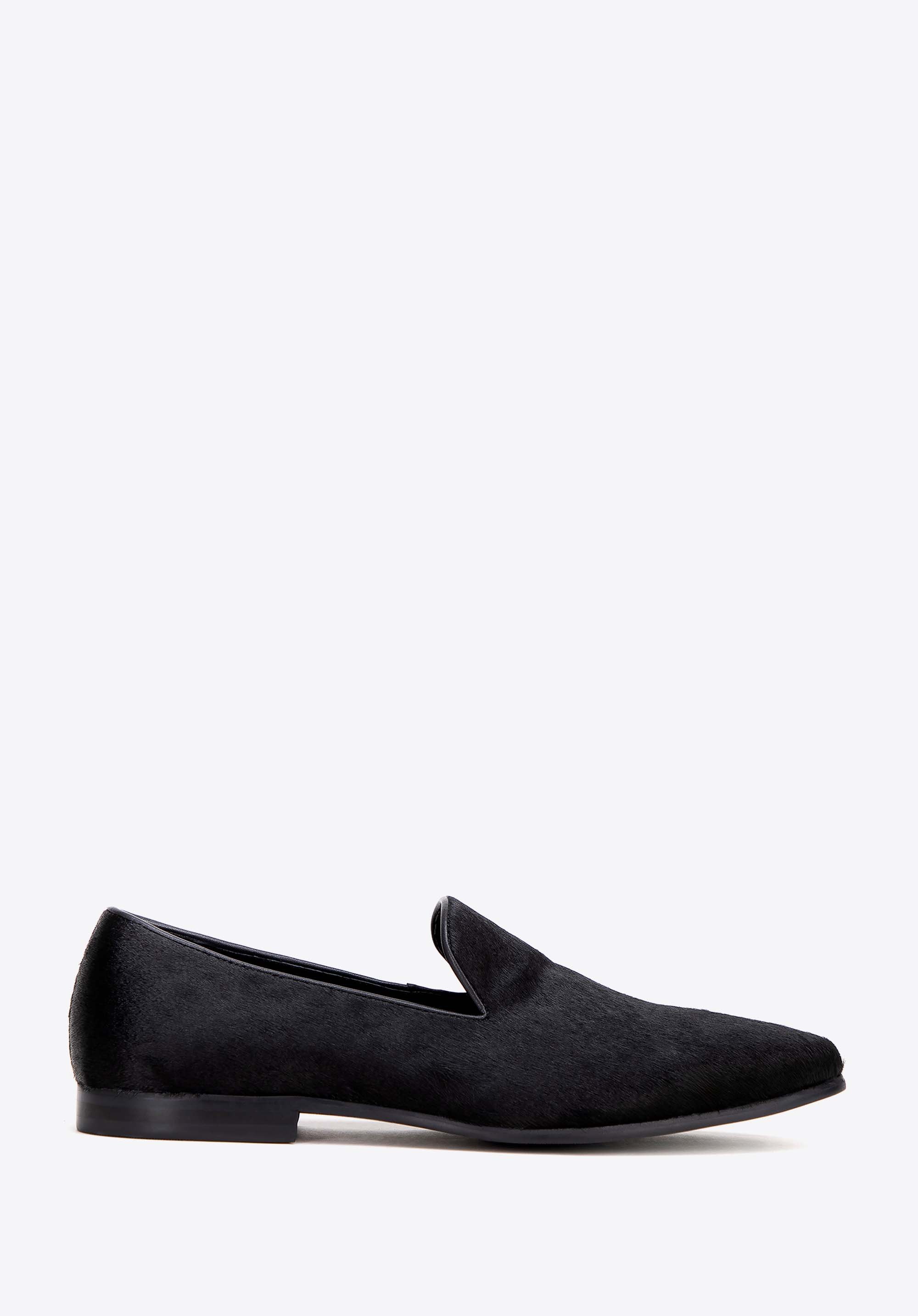 Herren-Loafer aus Naturleder, schwarz, 99-M-704-1-42, Bild 1