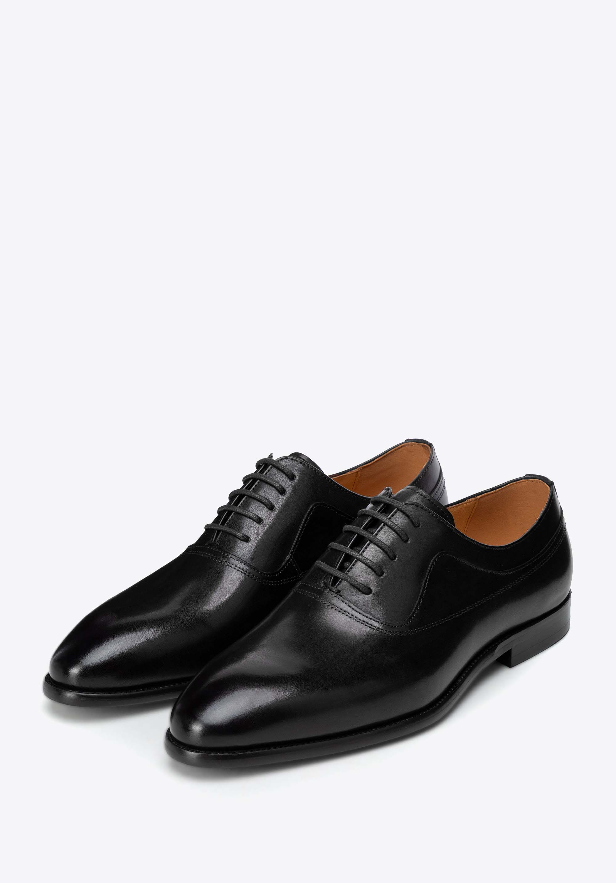 Herren-Oxford-Schuhe aus Leder, schwarz, 103-M-301-1-41, Bild 1