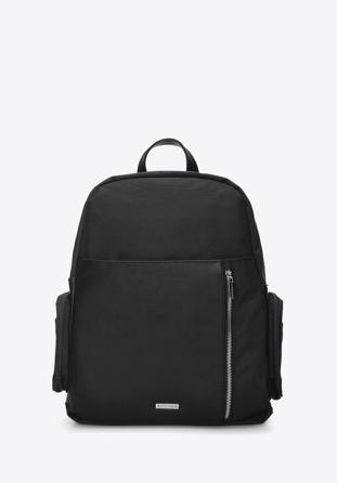 Herren-Rucksack für Laptop bis 11/12 Zoll, schwarz, 94-3P-001-1, Bild 1