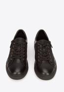 Herren-Sneaker aus Leder, schwarz, 93-M-501-N-43, Bild 3