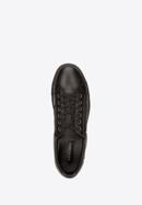 Herren-Sneaker aus Leder, schwarz, 93-M-501-1-40, Bild 4