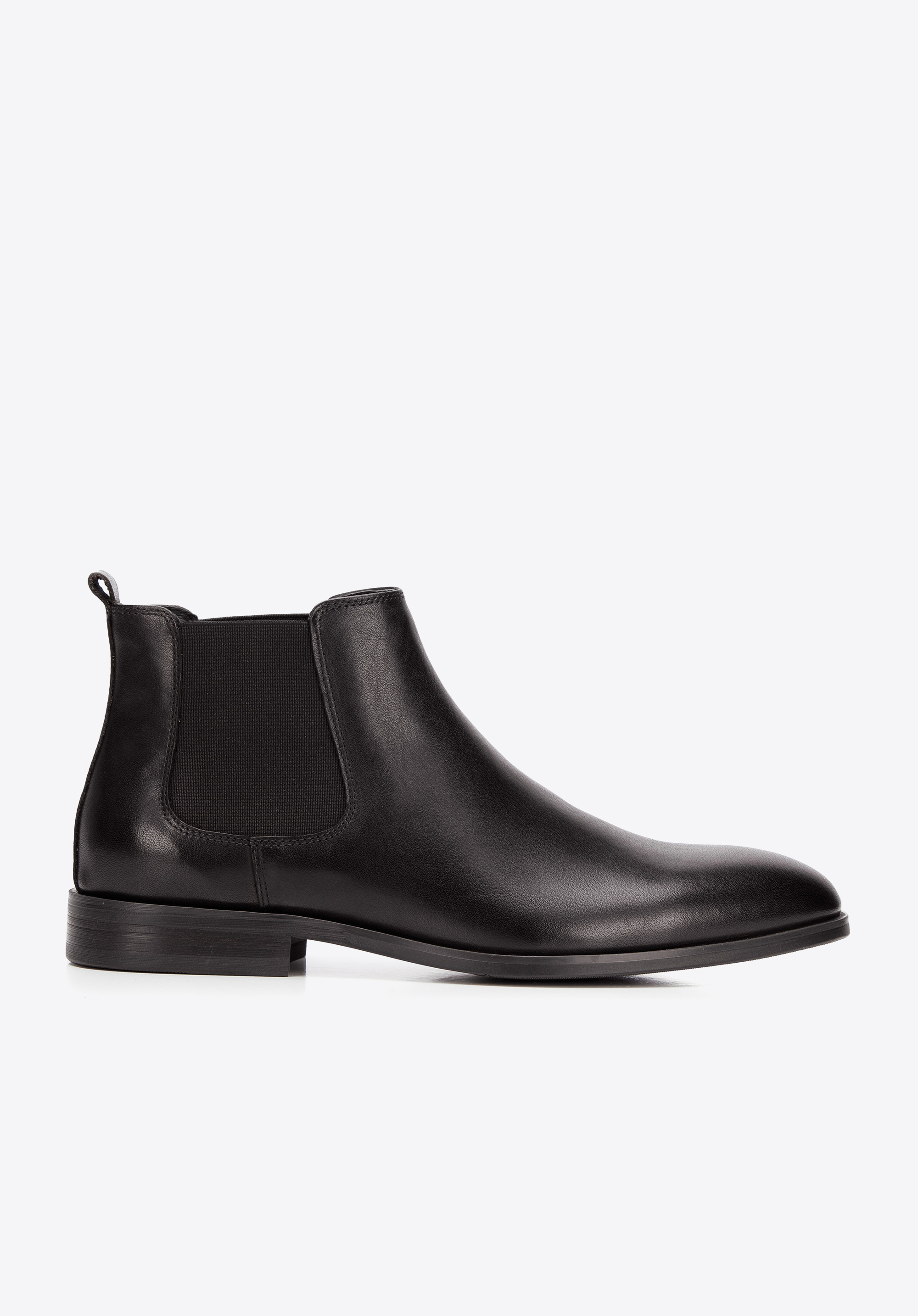 Herren-Stiefeletten aus Leder, schwarz, 93-M-550-1-41, Bild 1