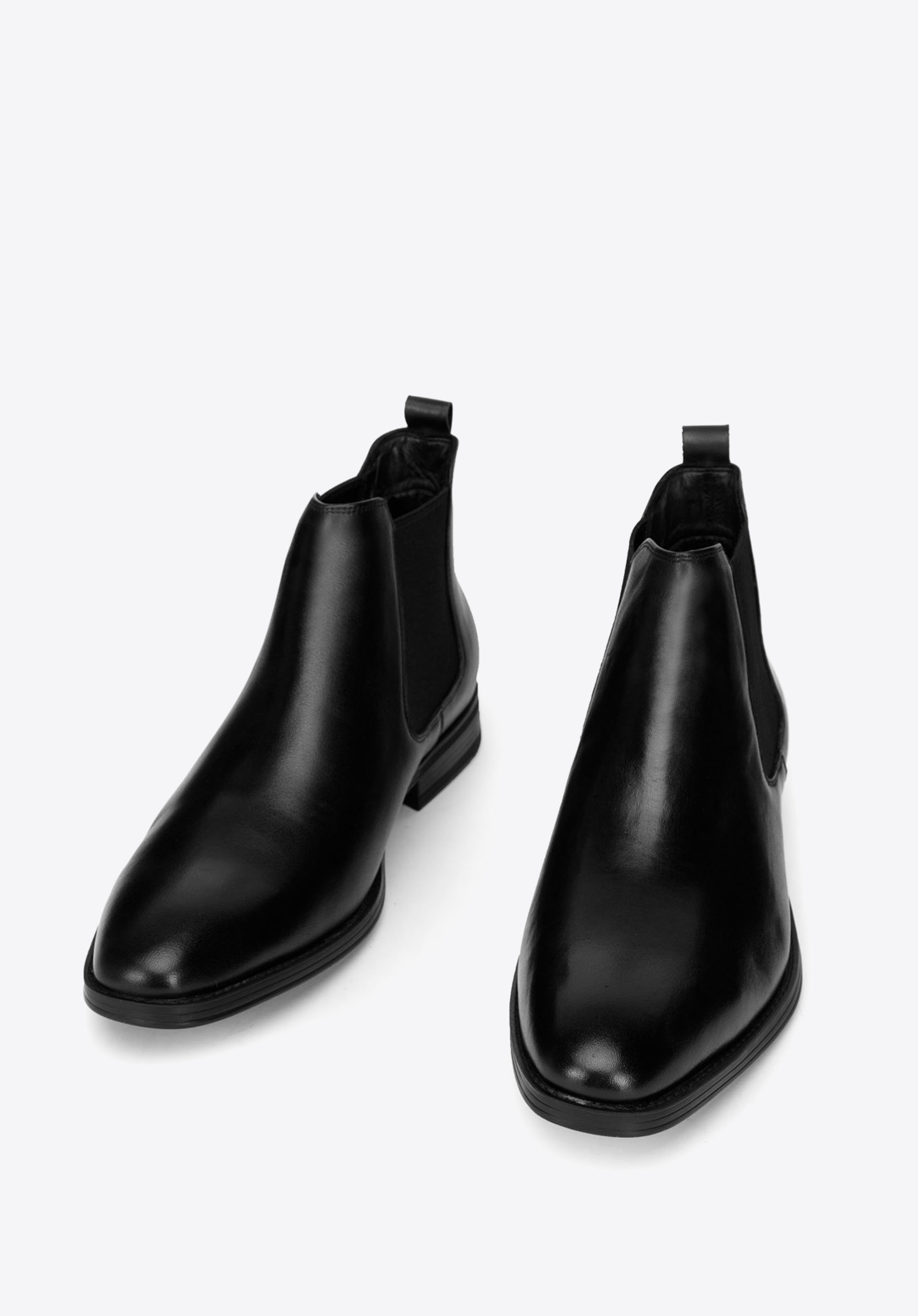 Herren-Stiefeletten aus Leder