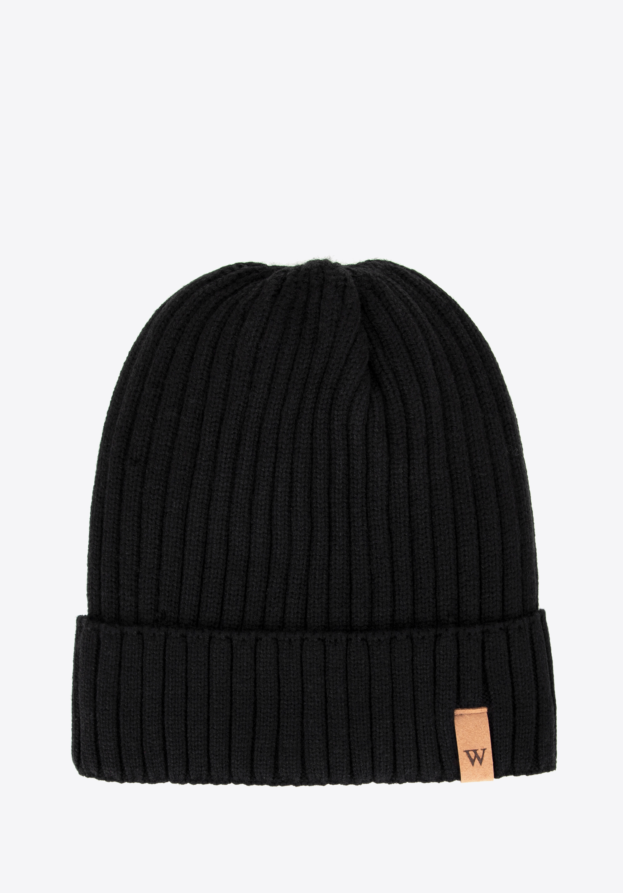 Herren-Wintermütze mit Logo, schwarz, 99-HF-011-1, Bild 1