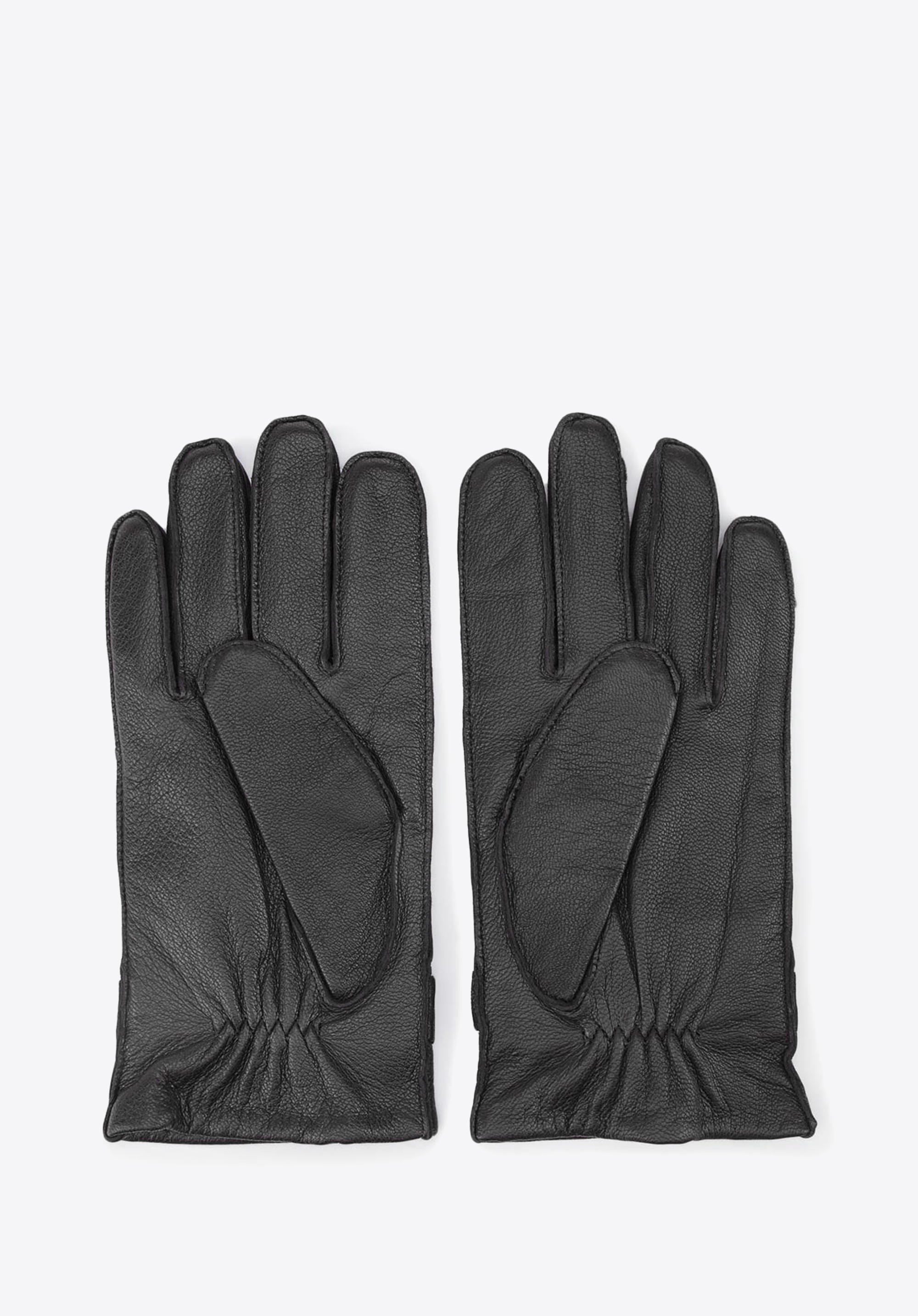 HERRENHANDSCHUHE, schwarz, 44-6-234-1-S, Bild 1