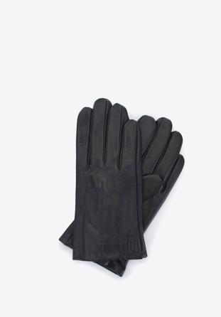 Herrenhandschuhe aus Leder, schwarz, 45-6-457-1-S, Bild 1