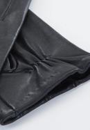 Herrenhandschuhe aus Leder, schwarz, 45-6-457-1-S, Bild 4
