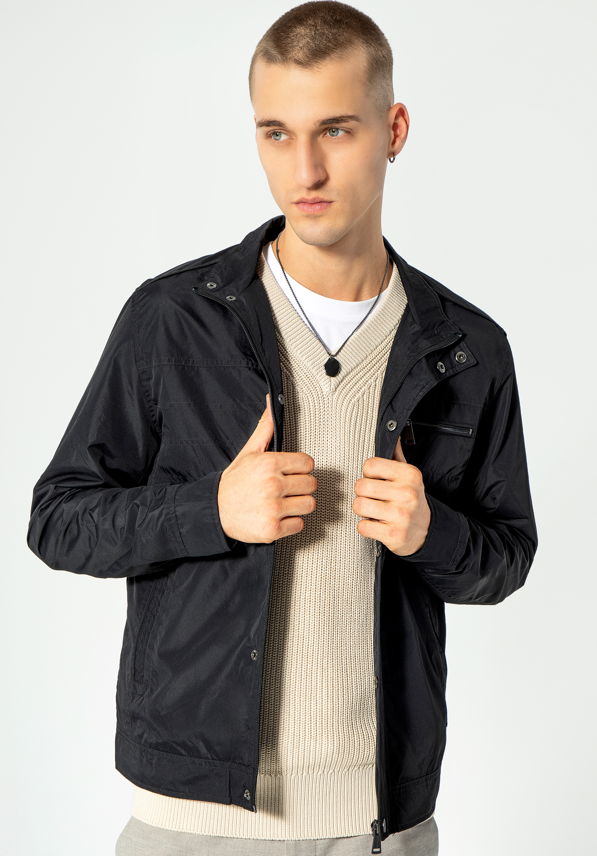 HERRENJACKE, schwarz, 92-9N-450-1-3XL, Bild 1