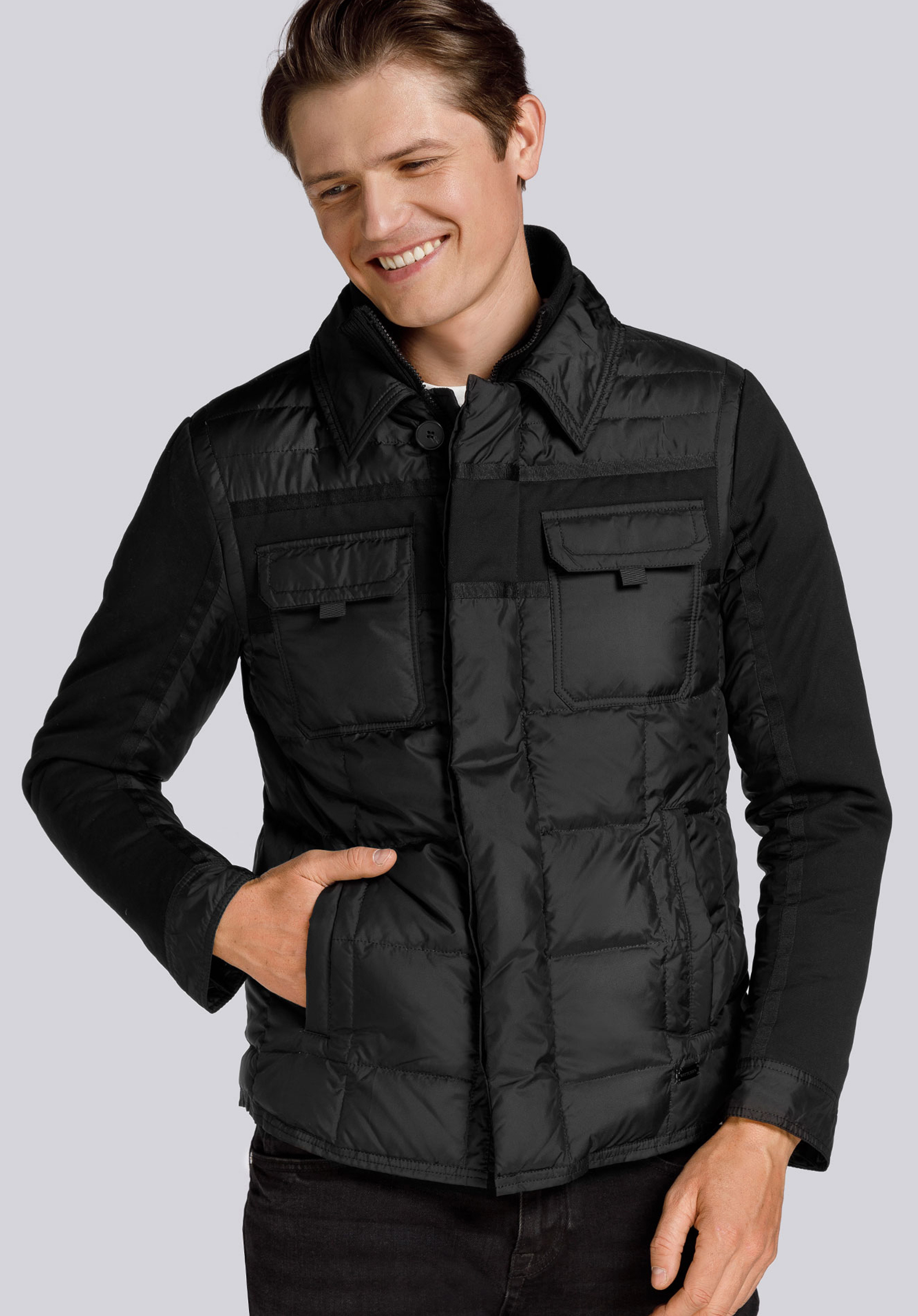 HERRENJACKE, schwarz, 85-9D-351-1-S, Bild 1
