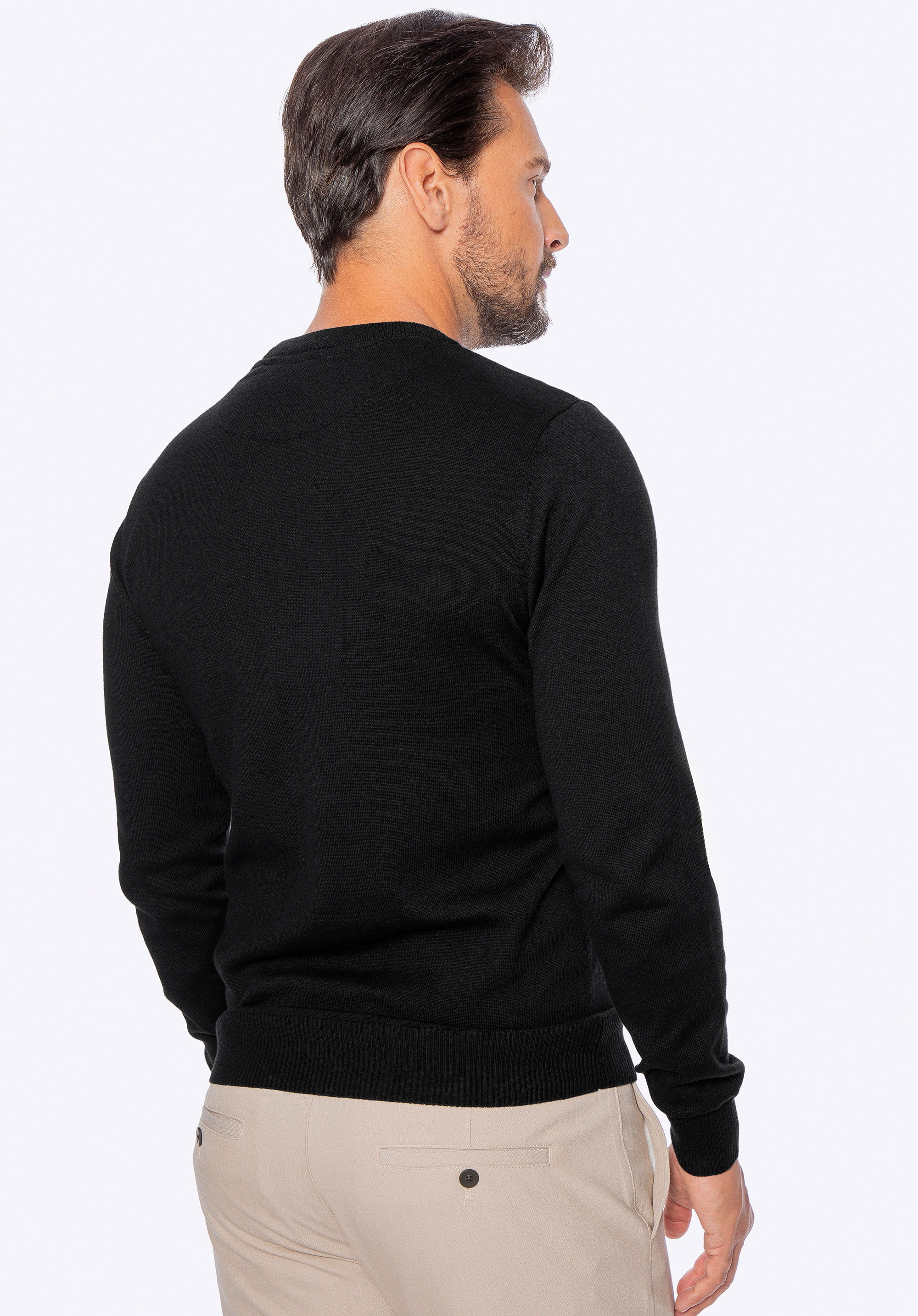 Herrenpullover aus Baumwolle