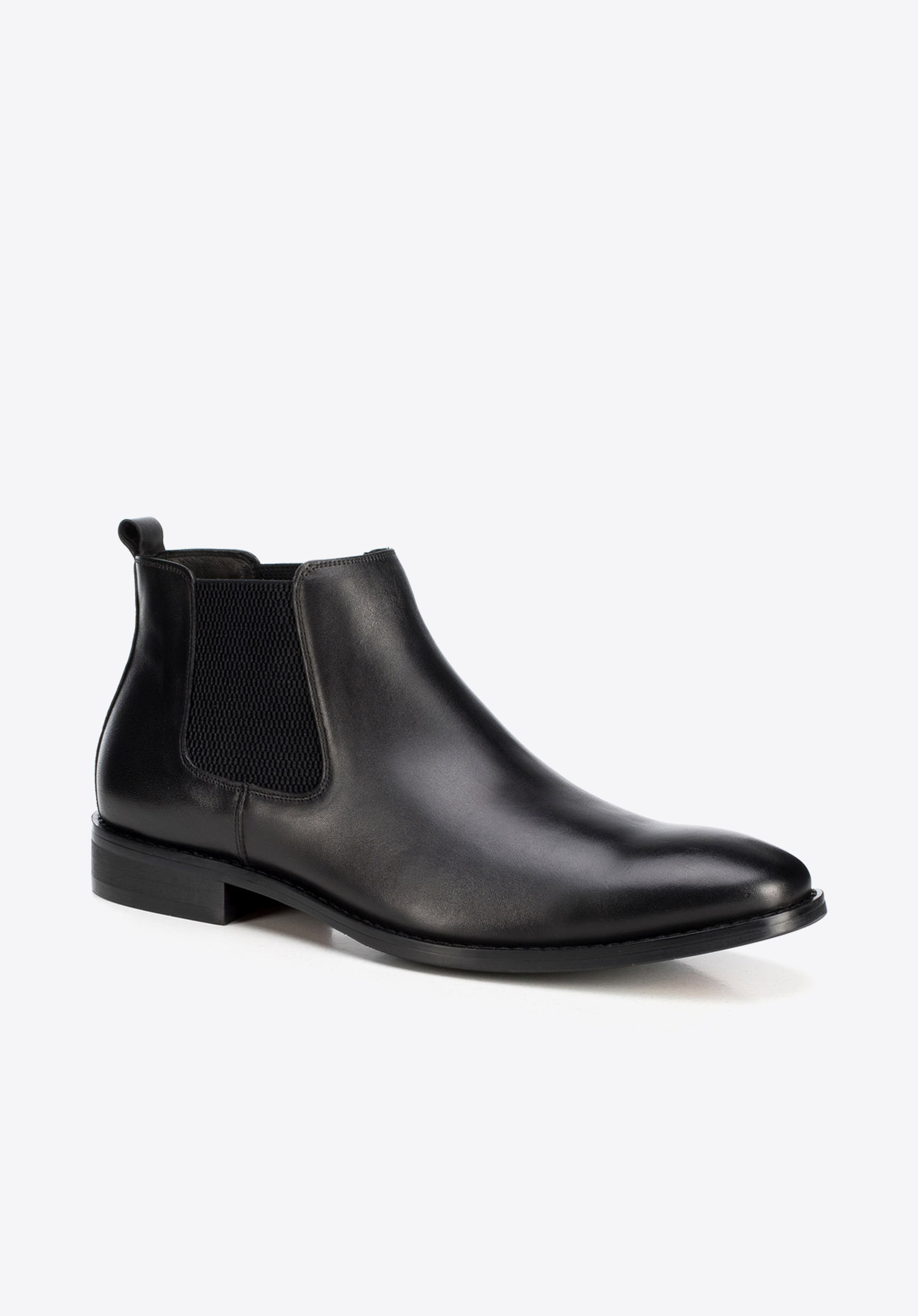 Herrenschuhe, schwarz, 89-M-923-1-43, Bild 1