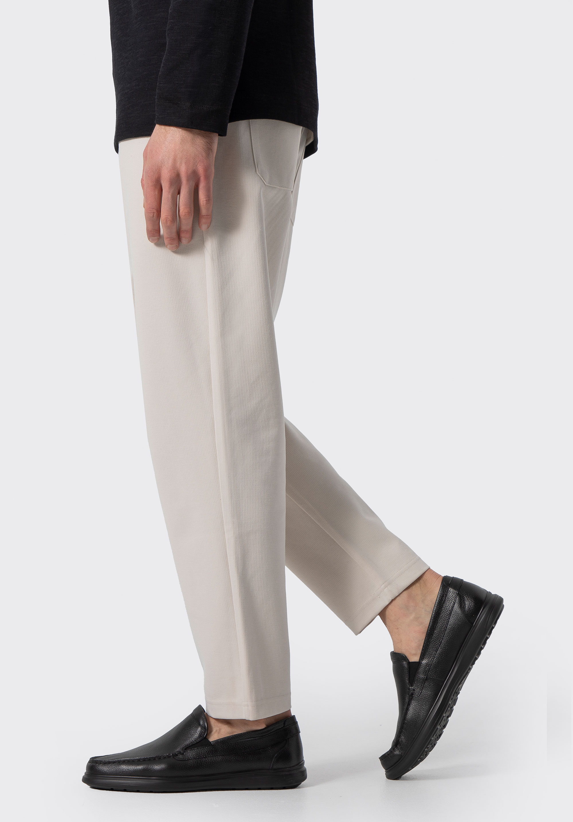 Herrenschuhe aus echtem Leder, schwarz, 100-M-506-1-39, Bild 1