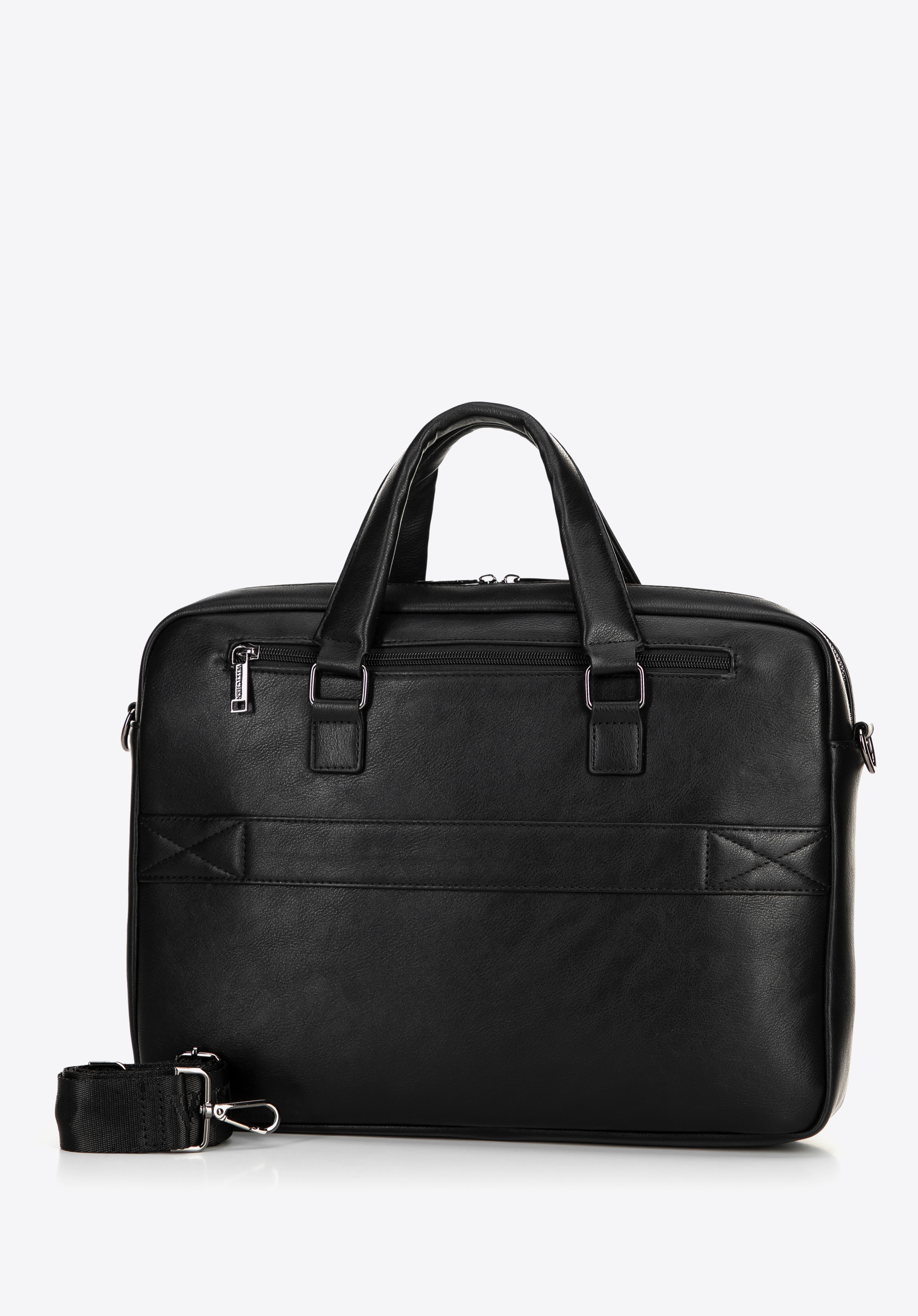 Herrentasche mit 15,6"-Laptopfach, schwarz, 100-3P-905-1, Bild 1