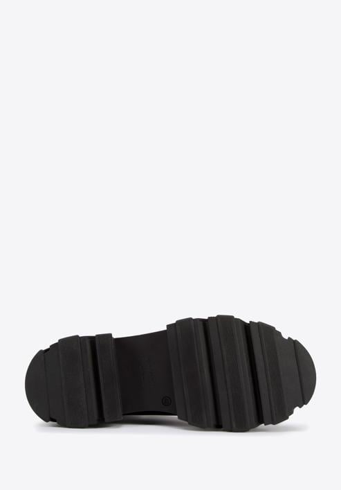 Hohe Damen-Stiefel aus Leder, schwarz, 95-D-803-1-37, Bild 5