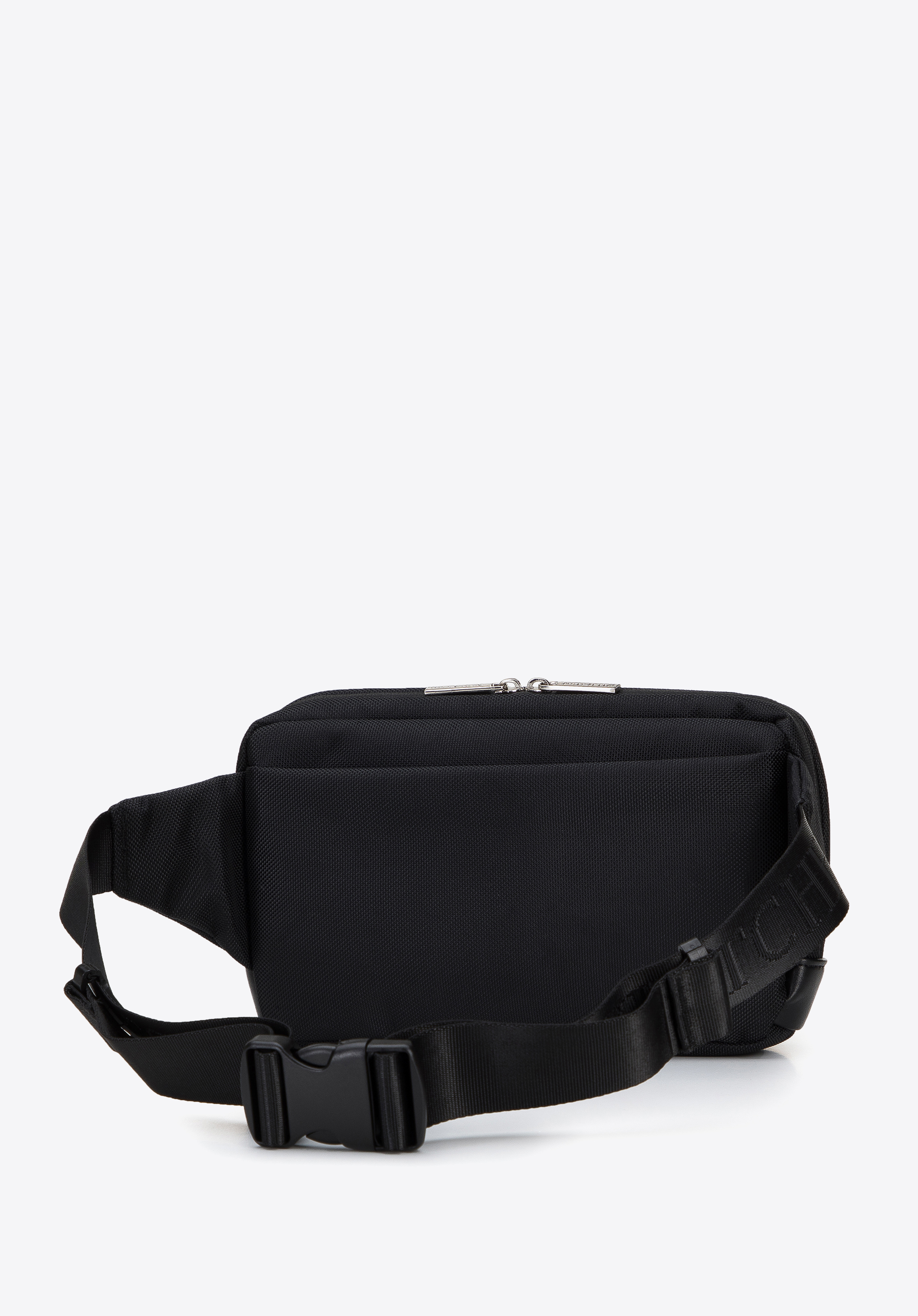 Herren-Gürteltasche mit dem Band, schwarz, 96-4U-901-1, Bild 1